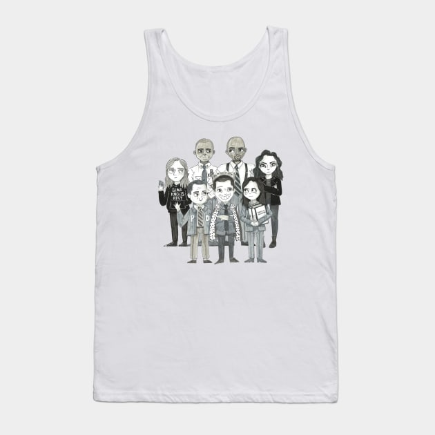 Brooklyn Nine Nine Squad Tank Top by conshnobre